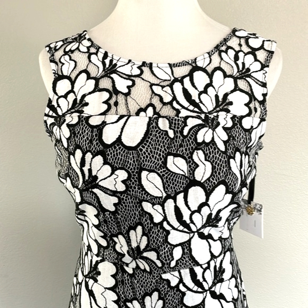 NWT KENSIE | $158 Floral Lace Cocktail Dress - Picture 7 of 10